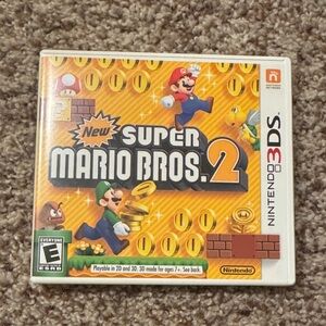 CASE ONLY (& original paperwork) for Nintendo New Super Mario Bros. 2 for 3DS